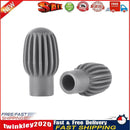 2x Silicone Drum Stick Sleeve Drumstick Practice Tips Mute Damper (Grey) Newly