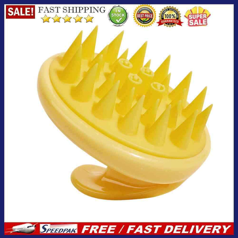 Silicone Hair Scalp Care Shampoo Brush Body Deep Care Massage Daily Styling T
