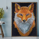 5D Special Shaped Crystal Fox Full Drill Diamond Painting