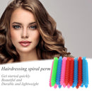 Long Spiral Hair Perm Rod Hairdressing Styling Curler Rollers (02 18pcs) Newly