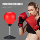 Desktop Punching Bag Suction Cup Stress Burster Relief Ball with Pump for Office