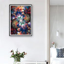 5D DIY Full Drill Diamond Painting Colorful Flower Cross Stitch Embroidery