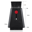 Wipe Double Head Monitor Keyboard Retractable Computer Cleaner Clean Brush
