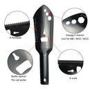 Outdoor Camping Shovel Carabiner Paracord Rope Set Garden Digging Spade EDC Tool