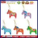 DIY Full Drills Diamond Paintng Special-shaped Pendants Key Chain Handmade