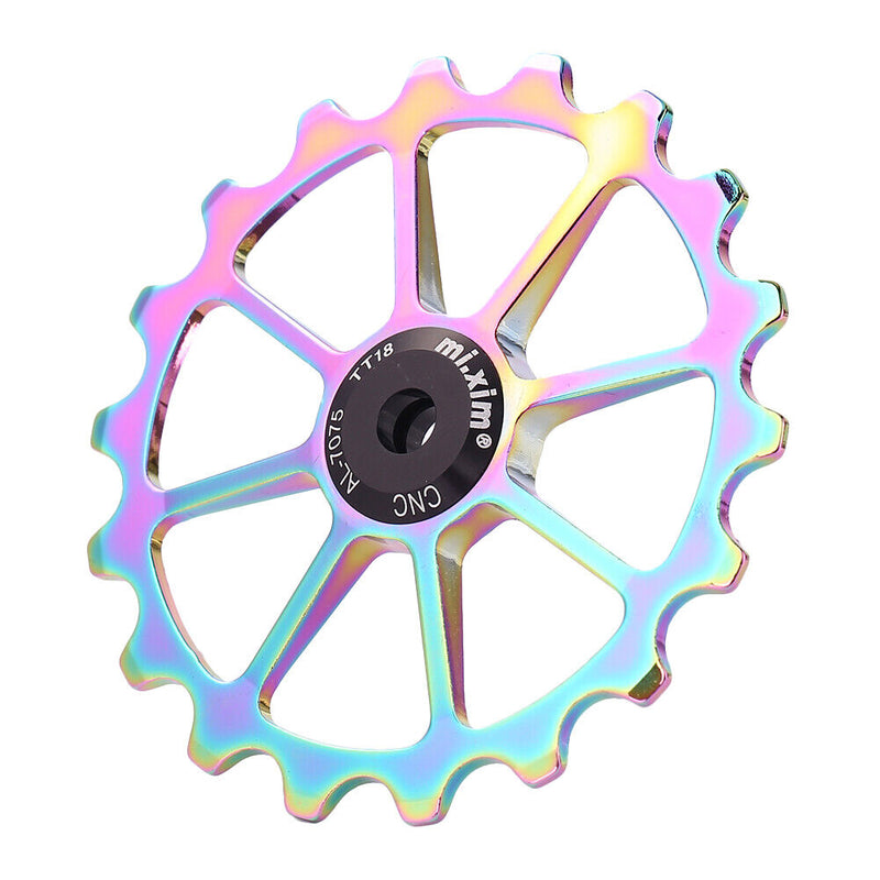 Mi Xim Mountain Bike Rear Derailleur Bearing Pulley Guide Wheel (Multi 18T)