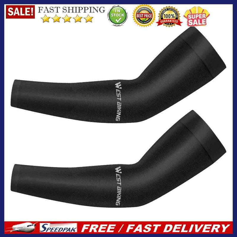 WEST BIKING UV Protection Running Sports Arm Sleeve Breathable Bicycle Arm
