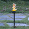 Solar Flower Fairy Light Outdoor Pixie Lawn Stake Lamp Garden Decor (Green)