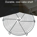 Nonstick Cake Cooling Racks Round Baking Steel Wire Grid Cooling Tools E6P5