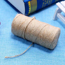 1roll 50m Jute Hemp Rope String DIY Party Wedding Gift Wrapping Cords Decor
