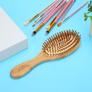 Wooden Bamboo Anti-static Hair Vent Brushes Care Air Cushion Massage Comb