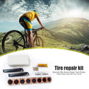 Mountain Bike Bicycle Tire Repair Tools Kit Rubber Patch Glue Lever File Set