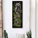 5D DIY Diamond Painting Animal Full Round Drill Mosaic Picture Decoration Gif