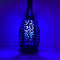 12LED Solar Flame Torch Light Blue Flickering Night Lamp Yard Decor (2pcs) Newly
