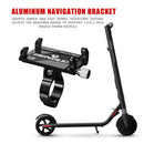 X-81 Motorcycle Bicycle Electric Scooter Handlebar Phone Holder (Black) Newly