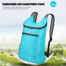 20L Lightweight Backpack Outdoor Folding Camping Sport Pack (Light Blue) Newly