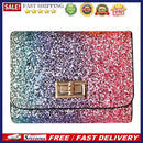 Gorgeous Women PU Coins Bag Short Small Clutch Wallets Purse(Lock)
