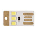 Outdoor Camping Mini LED Lights Energy Saving Rechargeable Lamp (1pcs)