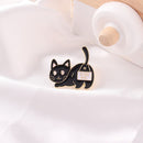Animal Jewelry Gift Denim Jackets Lapel Pin Enamel Pin Cat Brooch Badge