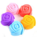 Maker Jelly Chocolate Silicone Baking Mould Cup Cake Mold Cookie Rose Flower