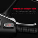 Digital LED Display Meters Voltmeter Car Motorcycle Time Clock (Red Light)