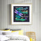 5D DIY Diamond Dragonfly Full Round Drill Mosaic Wall Art Picture of Rhinestone