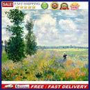 DIY Digital Picture Flower Frameless Oil Painting By Numbers Acrylic Handicra
