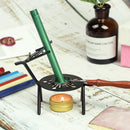 Sika Deer Retro Sealing Wax Furnace Tripod Metal Fire Paint Wax Seal Stamp Stove