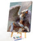 White Winged Lion Oil Paint By Numbers Kits Canvas DIY Hand Painted Wall Picture
