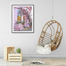 5D Diamond Painting Kit Pink Bike Full Round Drill DIY Mosaic Picture Home