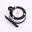 Ice Fishing Mini Pole Line Reel Rods Shrimp Metal Steel Lightweight Porta