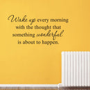 Self-adhesive Wall Stickers PVC English Proverbs Simple TV Background Decals