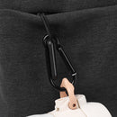 Camping Hiking Outdoor Black Water Bottle Hooks Snap Clip D Carabiner Keychain