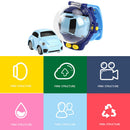 4 Channels 1/58 5km/h 2.4GHz Racing Car Wrist Watch Controlled RC Small Vehicle