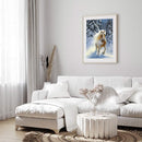 Horse Running in the Snow Diamond Painting Kits Full Round Drill Home Wall Decor