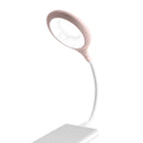 Portable Flexi Ring Lamp USB Study Reading LED Light Eye Protection (Pink) Newly