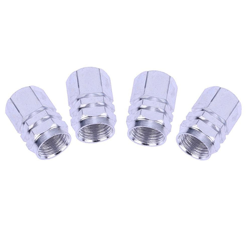 20pcs Aluminum Alloy Car Wheel Tire Valve Air Caps Stem Covers (Black)