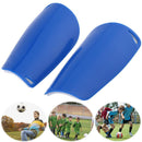 2pcs Kids Football Soccer Shin Guards Leg Supports Protector Pads (Blue) Newly