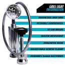Flexible Adjustable Outdoor Gooseneck BBQ LED Picnic Barbecue Tools Grill Light