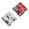 5pcs Bluetooth-compatible 5.0Audio Receiver Board MP3 Lossless Decoder(Red)