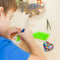 Rhinestone Painting Love Heart Shape Plastic Glitter Magnetic Painting Locato