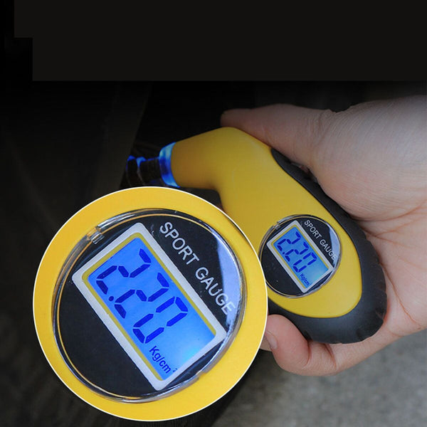 Equipment Monitor System Lcd Barometer Tire Pressure Pneumatic Tester