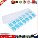 14 Grids Silicone Ice Cube Tray Summer Homemade Ice Cube Mold (Sky Blue) Newly