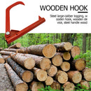Roller Felling Lever Lifter Log Peavy Home Transport Patio Cant Hook Tools Newly