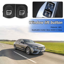 2pcs Master Power Window Switch Repair Cap Button Cover for Mercedes-Benz W203