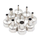 22mm 858D 8586 8858 858D+ Hot Air Torch Head Rework Solder Station Nozzle