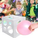 Birthday Wedding Balloon Decor Square Case Balloon Sizer Box Measurement Tool