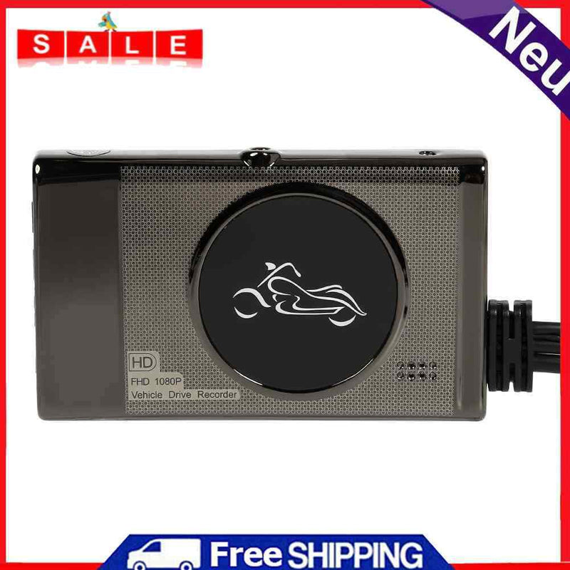 SE600 Motorcycle DVR Front+Rear View Dual Cameras Dash Cam G-Sensor Recorder