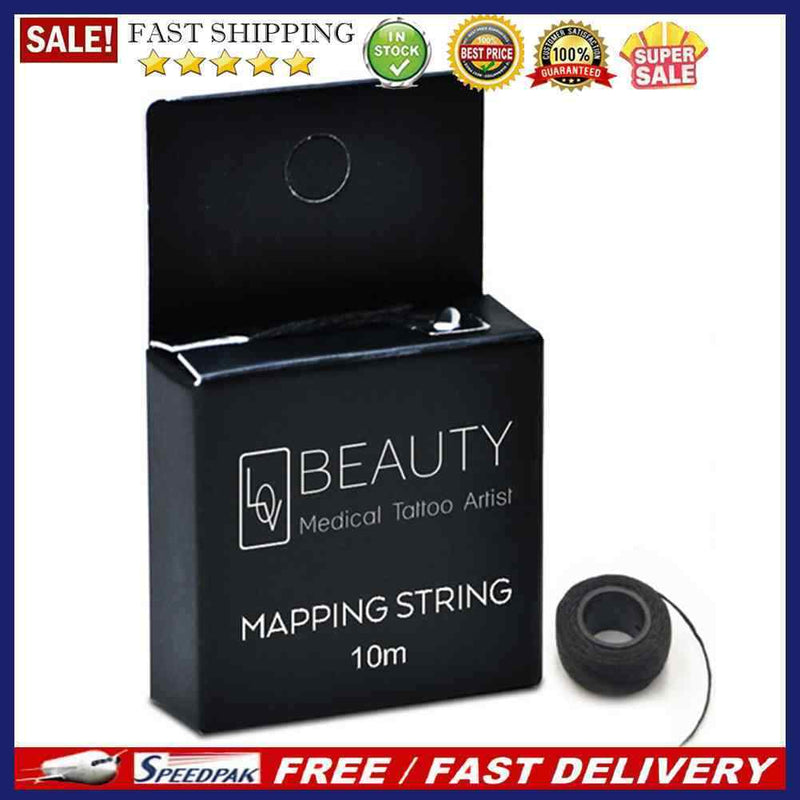 Pre-Inked Eyebrow Mapping String Semi-permanent Brows Marker Thread Makeup