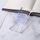Acrylic Stamp Block Clear Stamping Tool Set with Grid Line Craft (5x12cm) Newly
